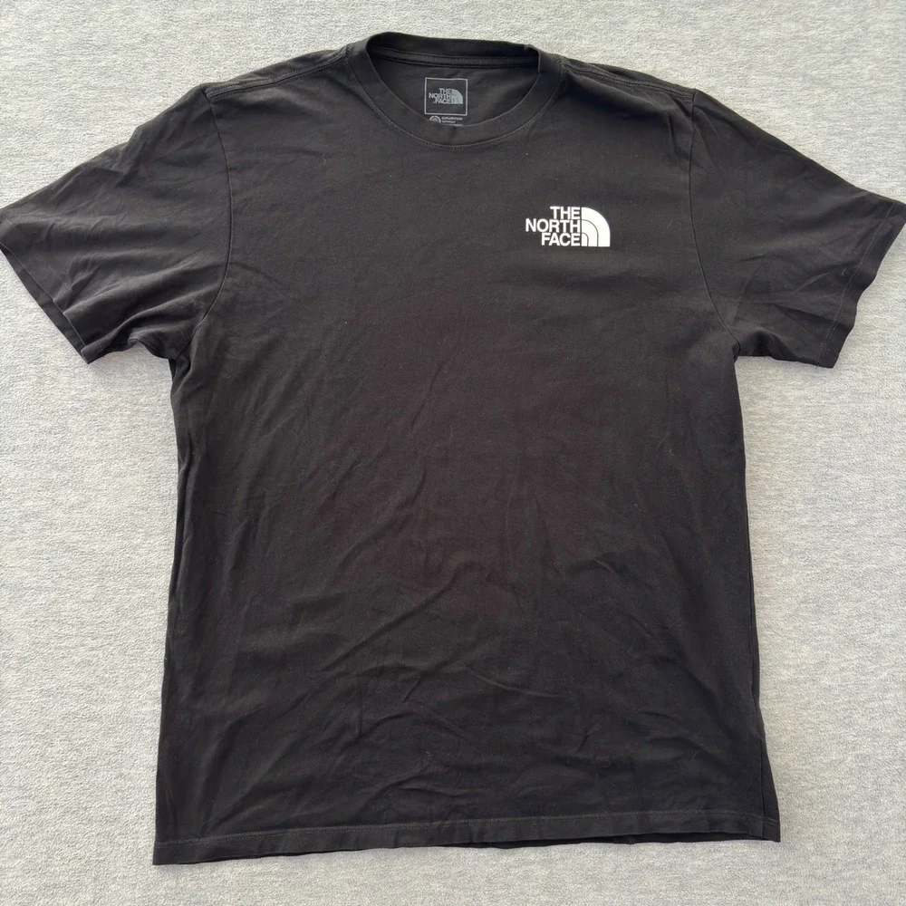 The North Face Mens Black Box Logo Graphic Short Sleeve T-Shirt Large NF0A4762